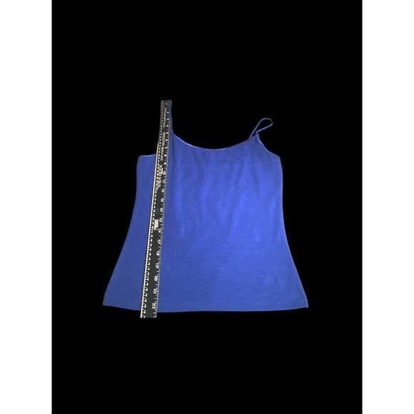 BOZZOLO Basic Cami Camisole Tank Top, ROYAL BLUE, Women's Size Large, NWOT - Picture 6 of 7